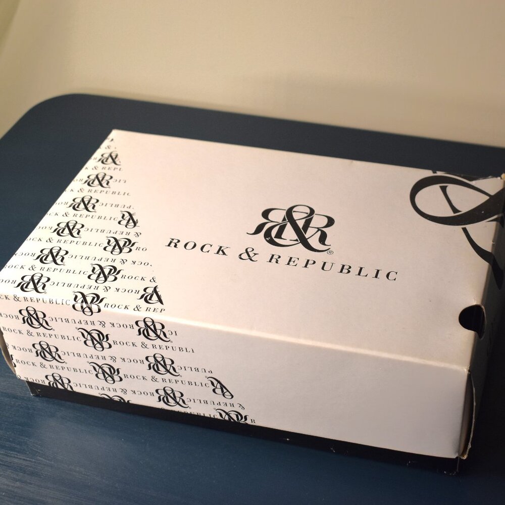Rock and Republic Blue Heels - Picture 8 of 8